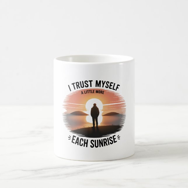 Sunrise Self-Trust Combo Mug  Kaffemugg (Center)
