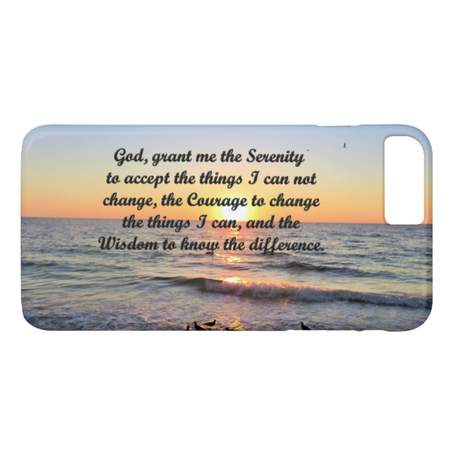 SUNRISE SERENHET PRAYER IPHONE CASE Case-Mate iPhone SKAL (Baksida (horisontal))