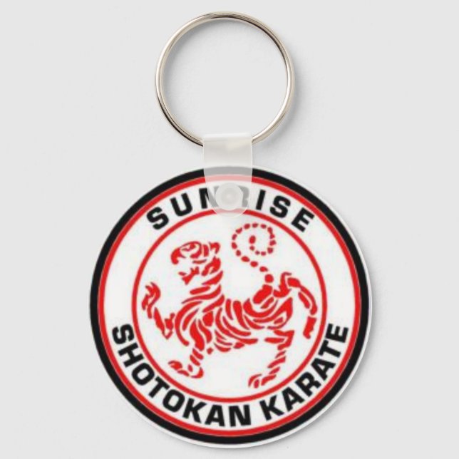 Sunrise Shotokan Karate-Nyckelringar Nyckelring (Framsida)