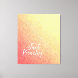 Sunrise Sparkles-Just Beachy- Canvastryck