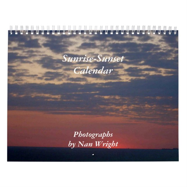 Sunrise-Sunset Calendar Kalender (Omslag)