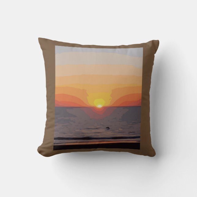 SUNRISE-SUNSET KUDDE (Framsida)