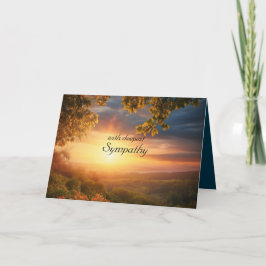 SUNRISE SUNSET SYMPATYKORT TACK KORT