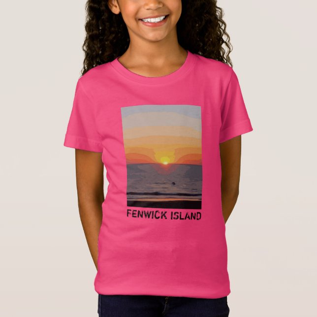SUNRISE-SUNSET T-SHIRT (Framsida)