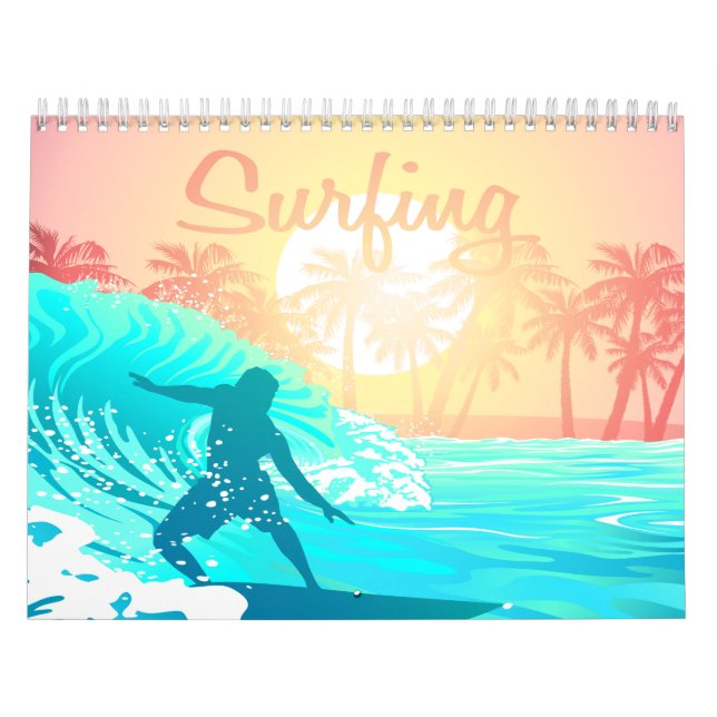 Sunrise Surfer Kalender (Omslag)