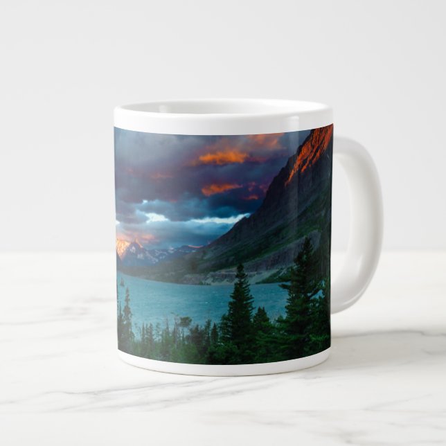 SunRise vid St Mary Sjö Jumbo Mugg (Framsida höger)