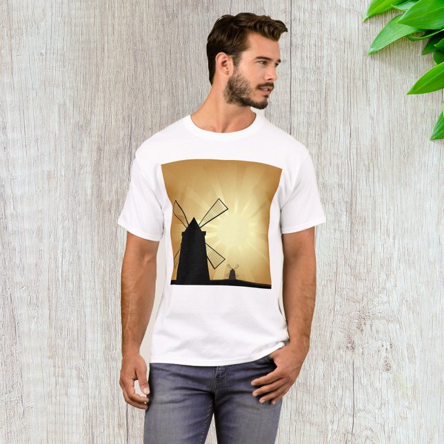 Sunrise Windmills T Shirt (Skapare uppladdad)