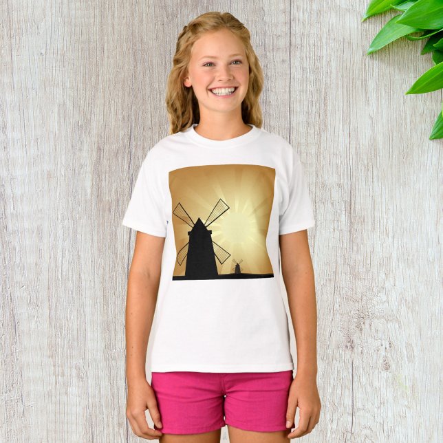 Sunrise Windmills T Shirt (Skapare uppladdad)