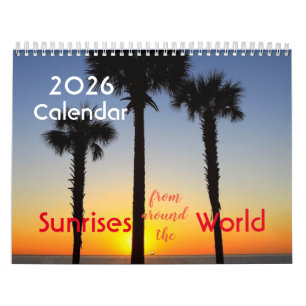 Sunriser från Värld runt med bokkalender Kalender