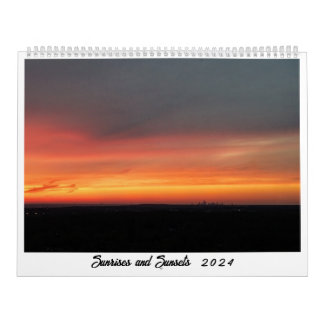 Sunrises and Sunsets 2024 Kalender