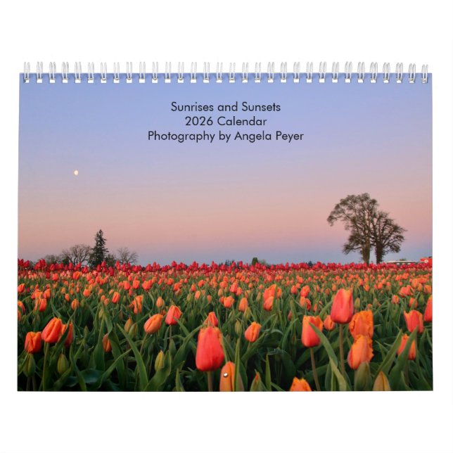 Sunrises and Sunsets 2026 Calendar Kalender (Omslag)