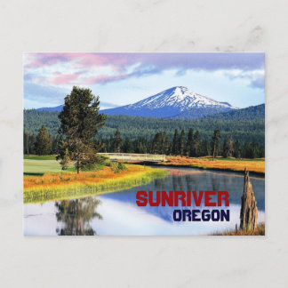 Sunriver Oregon-vykort Vykort