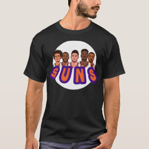 Suns Dbook Booker Cp3 Ayton Cam Johnson Phoenix T Shirt