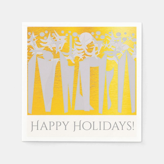 SUNS! SUNSHINE! HOLIDAYS IN CENTRAL PARK! :) PAPPERSSERVETT (Framsidan)