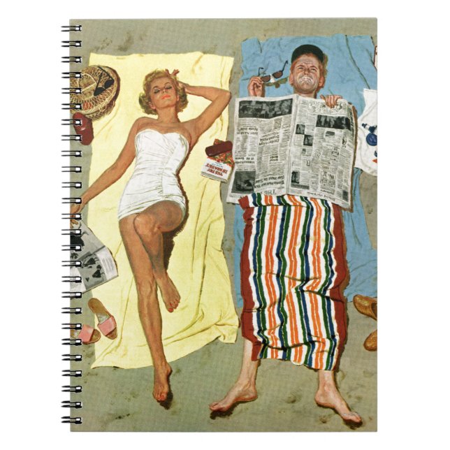 Sunscreen? Anteckningsbok Med Spiral (Framsidan)