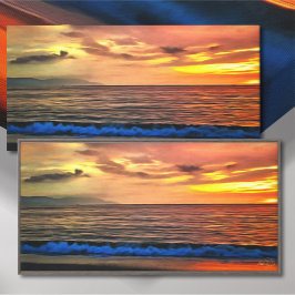 Sunset 1577 Art Kanvastryck