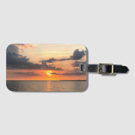 Sunset Acrylic Luggage Tag Bagagebricka