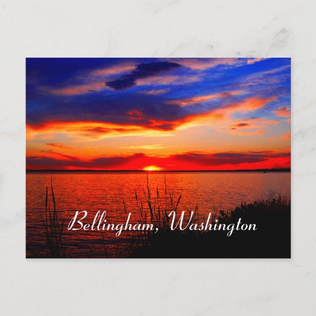 Sunset Art Vykort (Framsida)