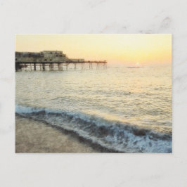 Sunset at Aberystwyth Vykort