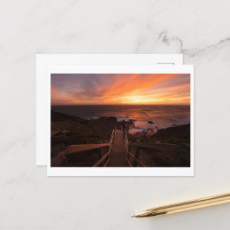 Sunset at Cape Schanck Vykort