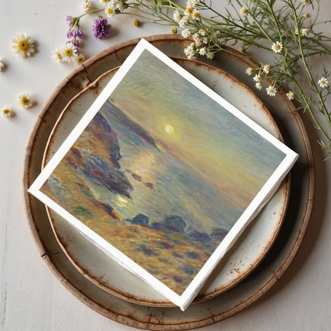 Sunset at Douarnenez Pappersservett (Skapare uppladdad)