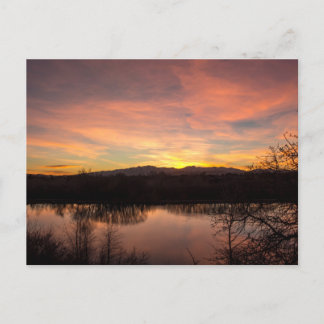 Sunset at Highland Glen Vykort