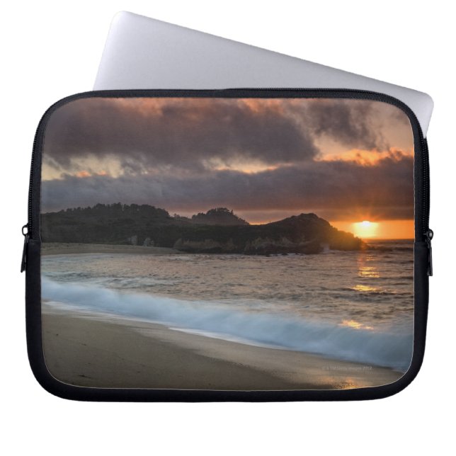Sunset at Monastery Beach, Carmel, California Laptop Fodral (Framsidan)