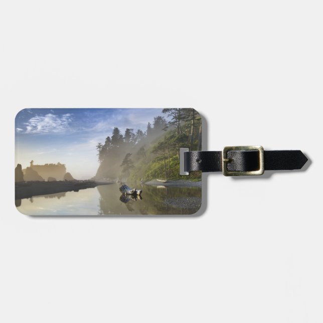 Sunset at Ruby Beach, Olympic National Park Bagagebricka (Horisontell Framsida)