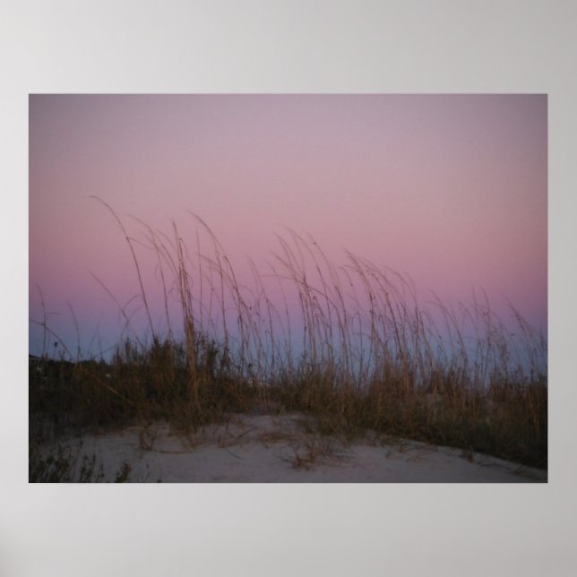 Sunset at Sullivan's Island, South Carolina Poster (Framsidan)