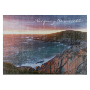 Sunset at Towan Head Newquay Cornwall England