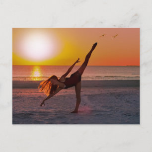 Sunset Ballet Vykort