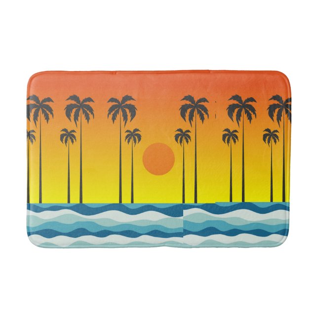 Sunset Bath Mat Badrumsmatta (Framsidan)