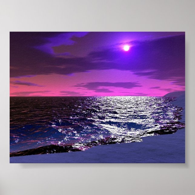 Sunset Bay Poster (Framsidan)