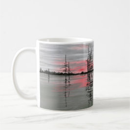 Sunset Bayou med Strengthening Verse JW Kaffemugg