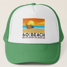 Sunset Beach 60-70-års Crew Squad Trucker