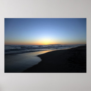 Sunset Beach California Poster