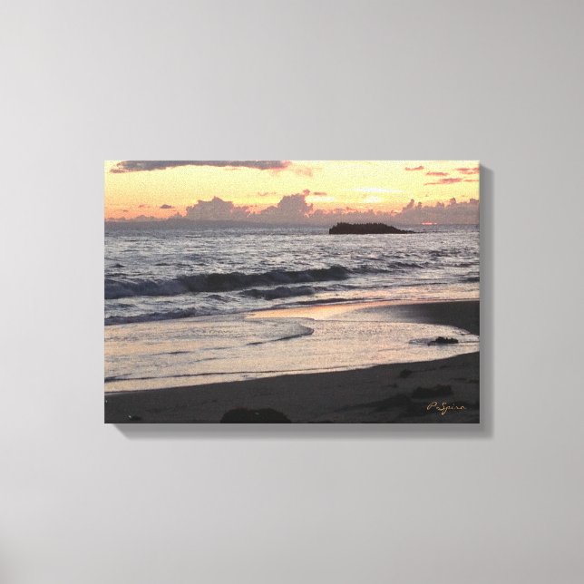 Sunset Beach Canvas (Framsida)