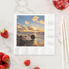 Sunset Beach Coining Luncheon Papper Napkins 27 Pappersservett