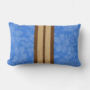 Sunset Beach Hawaiian Surfboard Lumbar Pillows Lumbarkudde