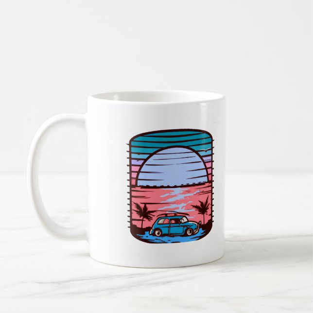 Sunset Beach Kaffemugg (Vänster)