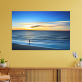 Sunset Beach Kanvastryck Bild 14