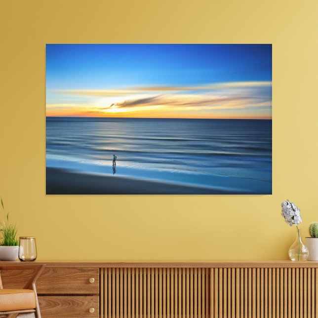 Sunset Beach Kanvastryck Bild 14 (Insitu (Vardagsrum))