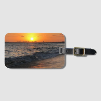 Sunset Beach Luggage Taggs Bagagebricka