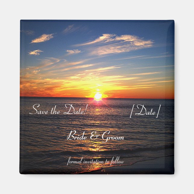 SUNSET BEACH MAGNET (Framsidan)