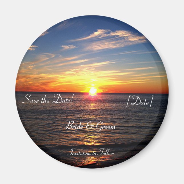 SUNSET BEACH MAGNET (Framsidan)