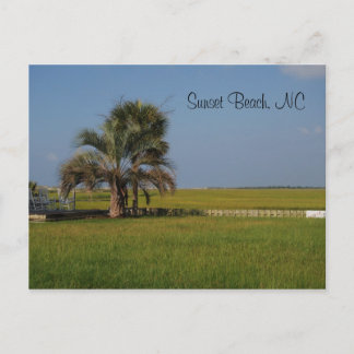 Sunset Beach North Carolina Postcard Vykort