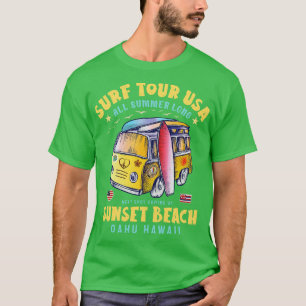 Sunset Beach Oahu Hawaii T Shirt