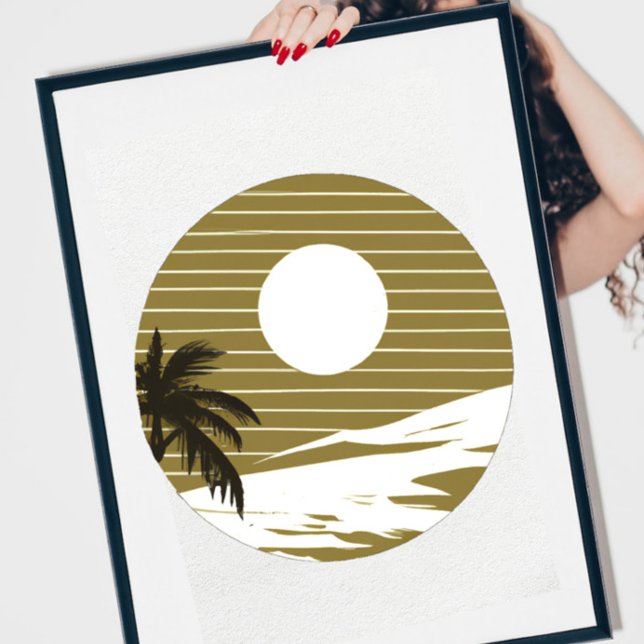 Sunset Beach Poster (Skapare uppladdad)