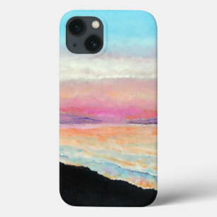 Sunset Beach Rosa Art