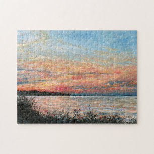 Sunset Beach Shoreline Pussel